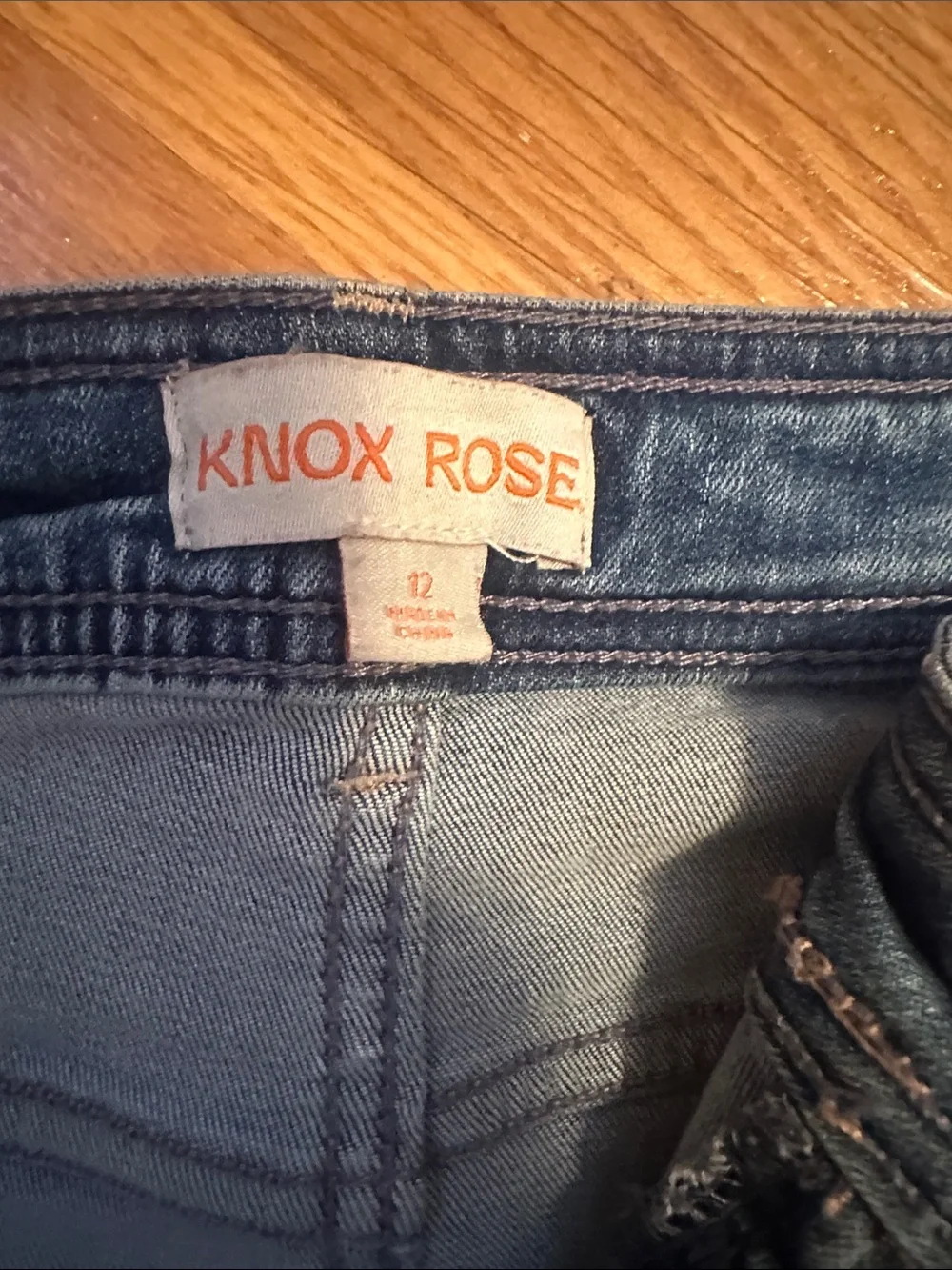 Knox Rose Wide-Leg Jeans in Medium Blue